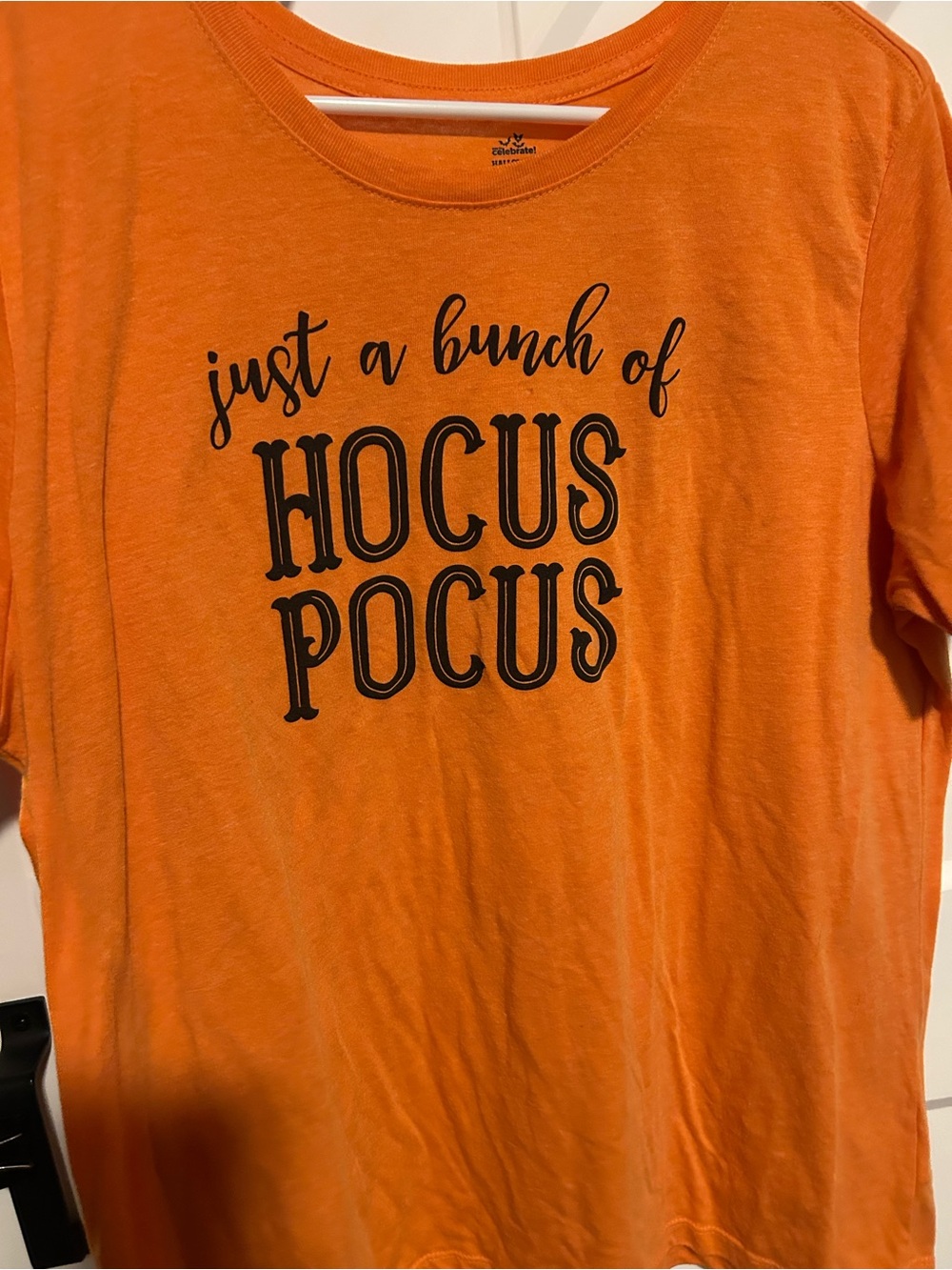 Orange 'Just a Bunch of Hocus Pocus' Graphic Tee